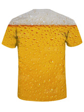 Load image into Gallery viewer, Beer Print Graphic Tee
