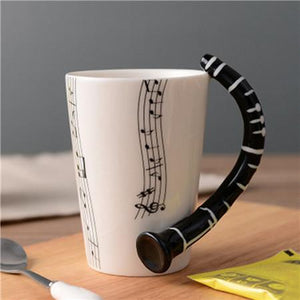 Guitar Personality Music Note Cup