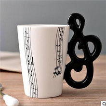 Load image into Gallery viewer, Guitar Personality Music Note Cup
