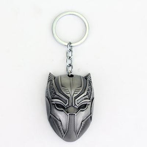 Captain America Black Panther Keychain