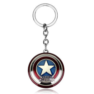 Captain America Black Panther Keychain