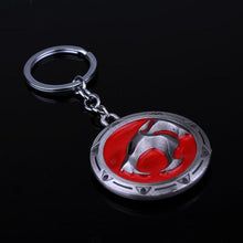 Load image into Gallery viewer, Captain America Black Panther Keychain
